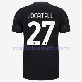 Maillot de Foot Juventus Manuel Locatelli 27 Extérieur 2021-22